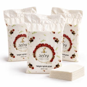 3 חבילות נייר מניקור עלמה (מבצע)