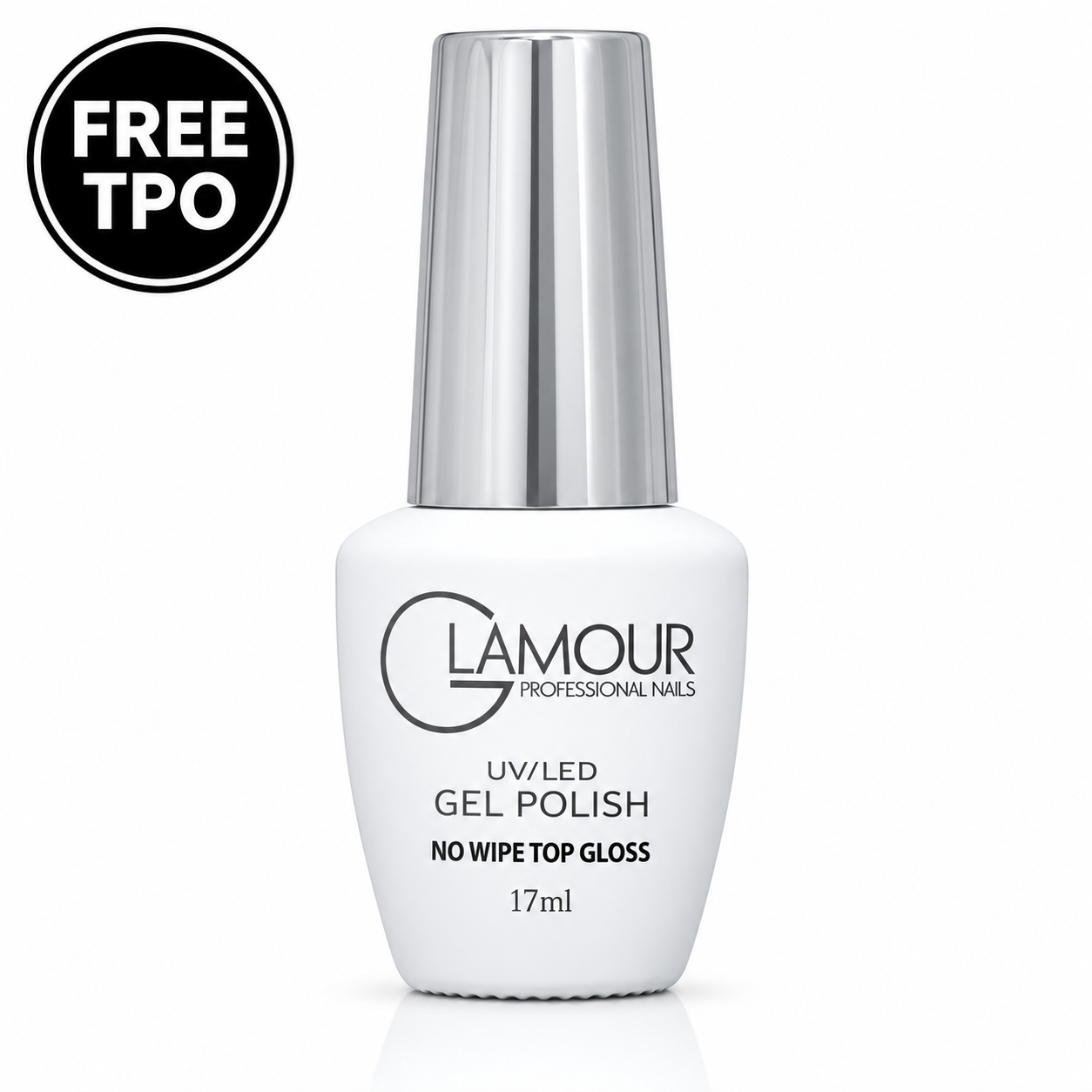גלאמור טופ גלוס ללא ניטרול 17 מ"ל – Glamour | Top Gloss (ללא TPO)
